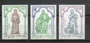 Vatican City 993-995 MNH