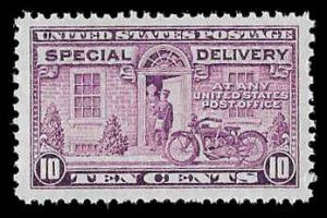 PCBstamps  US E15 10c Special Delivery, MNH, (4)