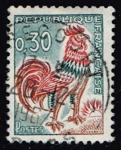 France #1024B Gallic Cock; Used