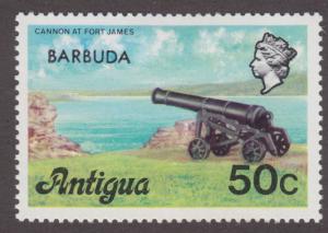 Barbuda 278 Cannon at Fort James 1977