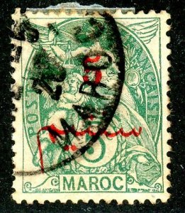 French Morocco, Scott #29, Used
