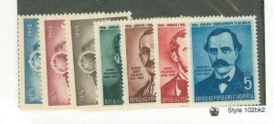 Albania #458-64 Unused Single (Complete Set)