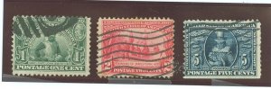 United States #328-330 Used Single (Complete Set)