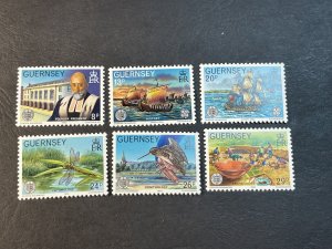 GUERNSEY # 240-245-MINT NEVER/HINGED--COMPLETE SET--1982