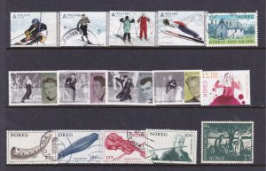 Norway a small used collection,mainly moderns