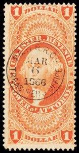 U.S. REV. FIRST ISSUE R75c  Used (ID # 102856)