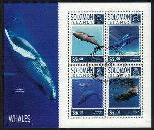 SOLOMON ISLANDS 2014 - Whales / minisheet