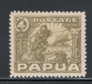 Papua New Guinea 1932 Mother & Child 4p Scott # 99 MH