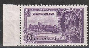 Newfoundland #227 MNH with selvage     (~1420)