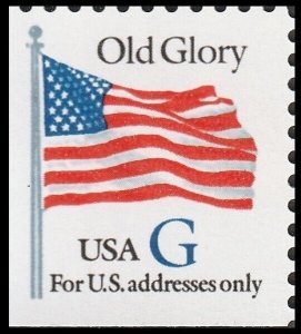 US 2884 Old Glory Blue G rate 32c single ABN MNH 1994