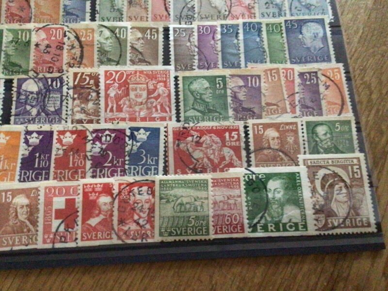 Sweden mounted mint or used stamps  A12402