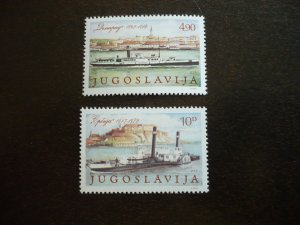 Stamps - Yugoslavia - Scott# 1455-1456 - Mint Never Hinged Set of 2 Stamps