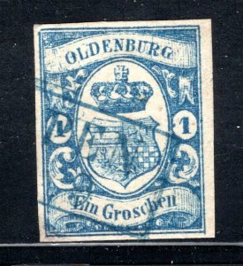 Oldenburg #13, Used   VF.  CV $160.00   ...  4770014