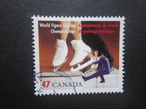 Canada # 1897 World Figure Skating Championships Nice stamps  {ca1026}