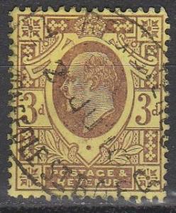 Great Britain #132 F-VF Used CV $19.00  (A3002)