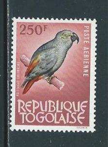 Togo C39 250fr Bird single MNH