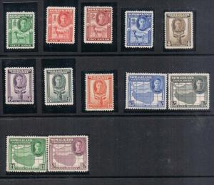 Somaliland 1942 SG 105-116 set of 12 MNH