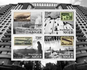 NIGER 2013 SHEET RUSSIAN PHILATELY STAMPS ON STAMPS nig13426a