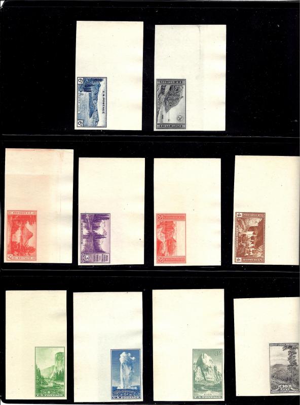 756-765 Mint,NGAI,NH...Upper Left Corner Singles... SCV $15.50