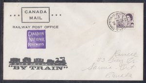 Canada - Mar 1967 Ottawa & Toronto, ON RPO Cover