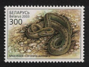 Belarus Smooth Snake 'Coronella austriaca' 2003 MNH SC#463a SG#538 MI#481