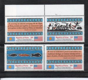 Palau 1-4 MNH