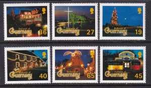 Guernsey 750-755 Christmas MNH VF