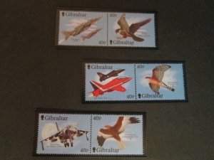 Gibraltar 2001 Sc 887-9 Bird set MNH