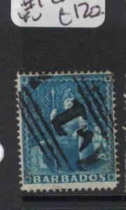 Barbados SG 11 #1 Cancel MNG (2drj) 