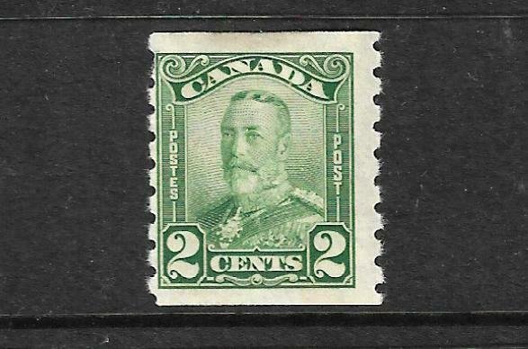 CANADA 1929  2c  KGV COIL  MLH  Sc 161