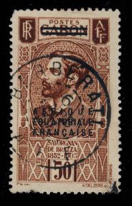 A.E.F. / GABON - 1937 CAD BERBERATI / A.E.F.  SUR Yv. 23 (d'AEF)