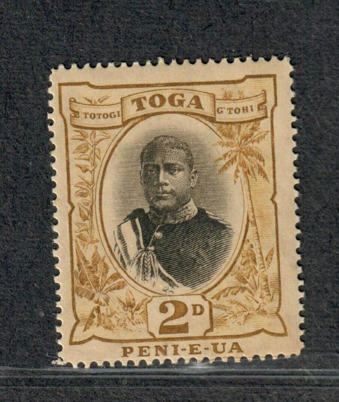 Tonga Sc#41 M/H/VF, Type I, Cv. $20