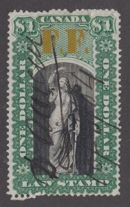 Canada Revenue OL26 Used Ontario Law Stamp