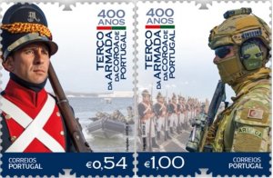 Portugal 2021 MNH Stamps Army Soldiers Marine Corps