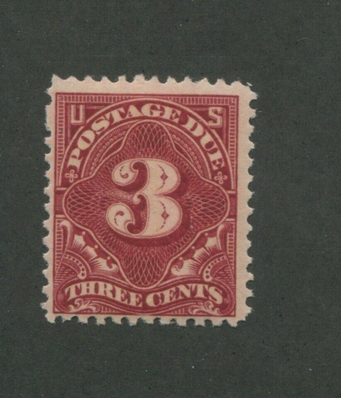 1895 United States Postage Due Stamp #J33 Mint Never Hinged F/VF Original Gum