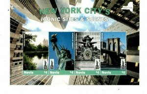 Nevis - 2016 -  New York Stamp Expo  - Sheet of Four  - MNH