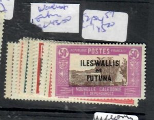 WALLIS & FUTUNA SC 43-50, 52, 54, 57    MOG    P0321E H