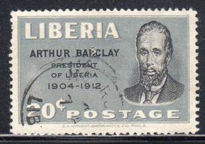 Liberia 324 - Used - Arthur Barclay (cv $1.40) (#2)