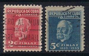 Cuba Sc. #319 / 320 Dr. Carlos J. Finlay Used L4