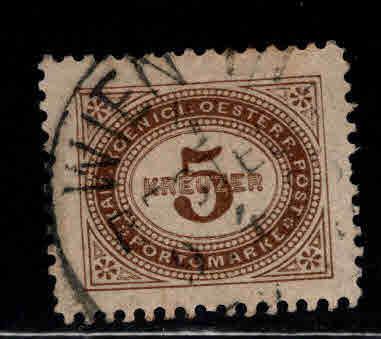 Austria Scott J4 Used postage due