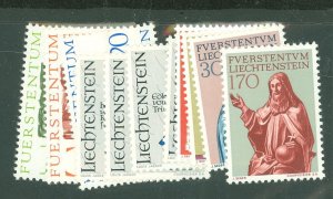 Liechtenstein #401/419 Mint (NH) Single (Complete Set) (Paintings)