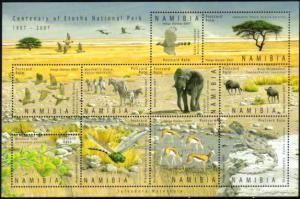 Namibia - 2007 Centenary of Etosha Park MS MNH** SG MS1068