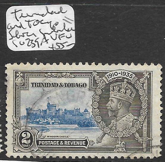 TRINIDAD AND TOBAGO  (PP0710B) KGV SILVER JUBILEE SG 239A  VFU