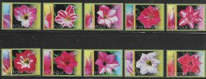 Norfolk Island Scott #'s 823a-j MNH