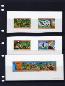 Senegal 1976 Basse Casamance National Park FAUNA 3 DELUXE SS MNH Sc#421/26a