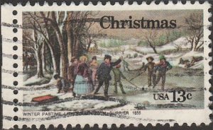 # 1702 USED WINTER PASTIME BY NATHANIEL CURRIER