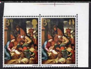 Great Britain 1967 Christmas 3d (Adoration by School of S...