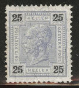 Austria Osterreich Scott 77 MH* CV$60