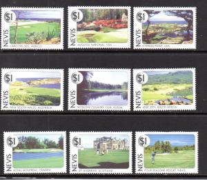 Nevis 1021a-i MNH