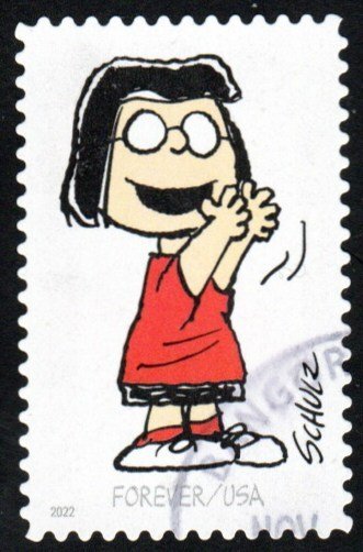 SC# 5726j - (60c) - Peanuts Characters Marcie USED Single Off Paper